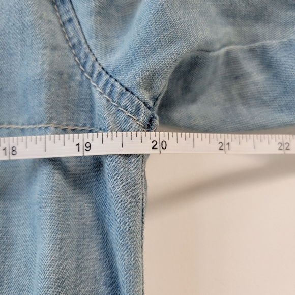 GAP 1969 Denim Chambry Romper Size XS EUC - Picture 8 of 13